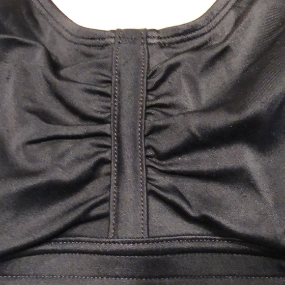 Athleta Stitched Band Black Bikini Top, size 38 B/C - Picture 3 of 15